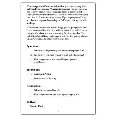 Spiritual Freedom Series Facet 1 Group Work manual