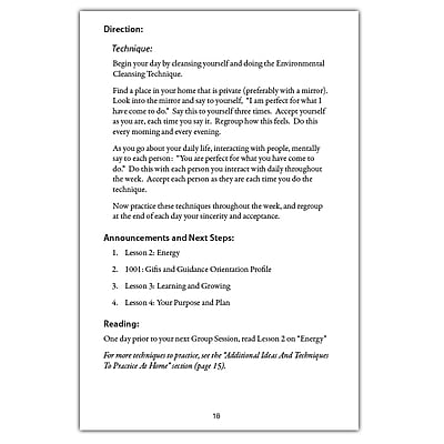 Spiritual Freedom Series Facet 1 Group Work manual