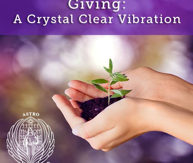 Giving: Being Clear In My own Vibration